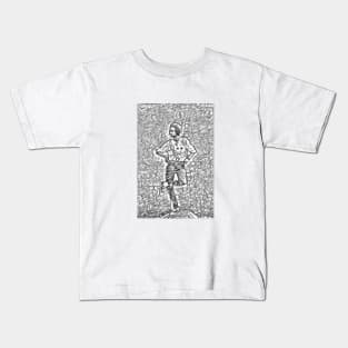 Dancing man Kids T-Shirt